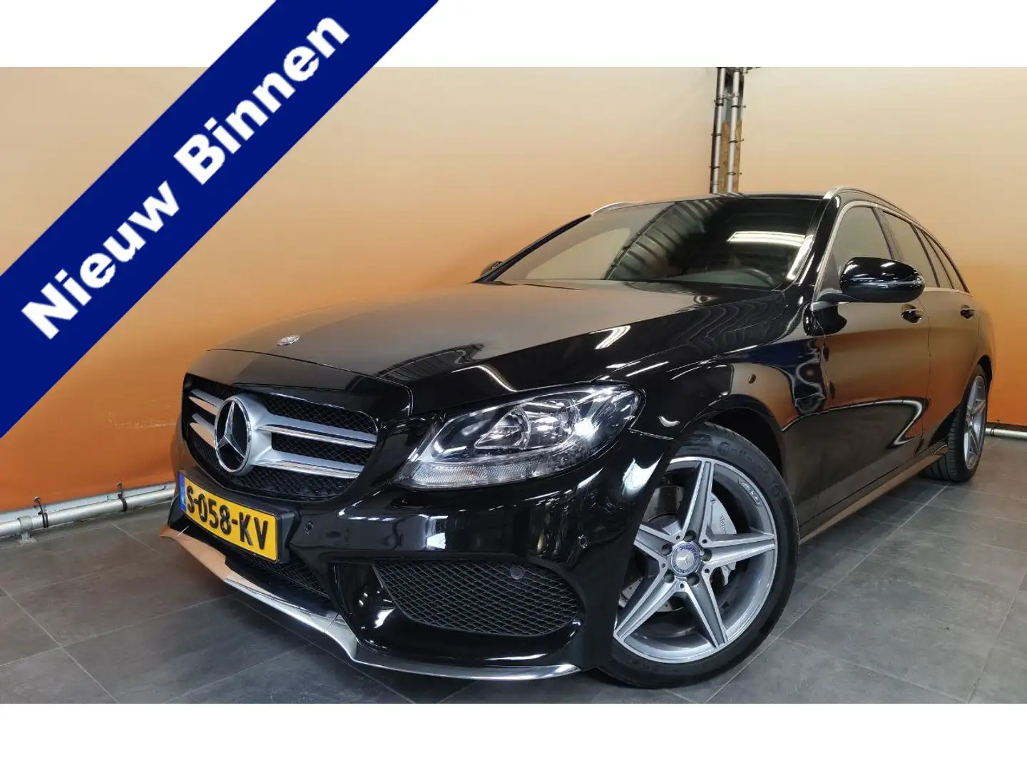 Mercedes-Benz C 180 Estate AMG Sport Edition sportinterieur LMV Zwart - 1