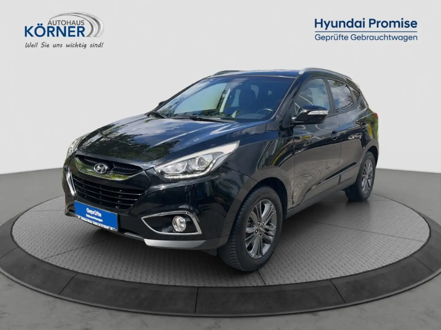 Hyundai iX35 Fifa Ed. Silver 1.6 GDI  *KLIMAAUTO*SITZHZ*LEDER* Nero - 2