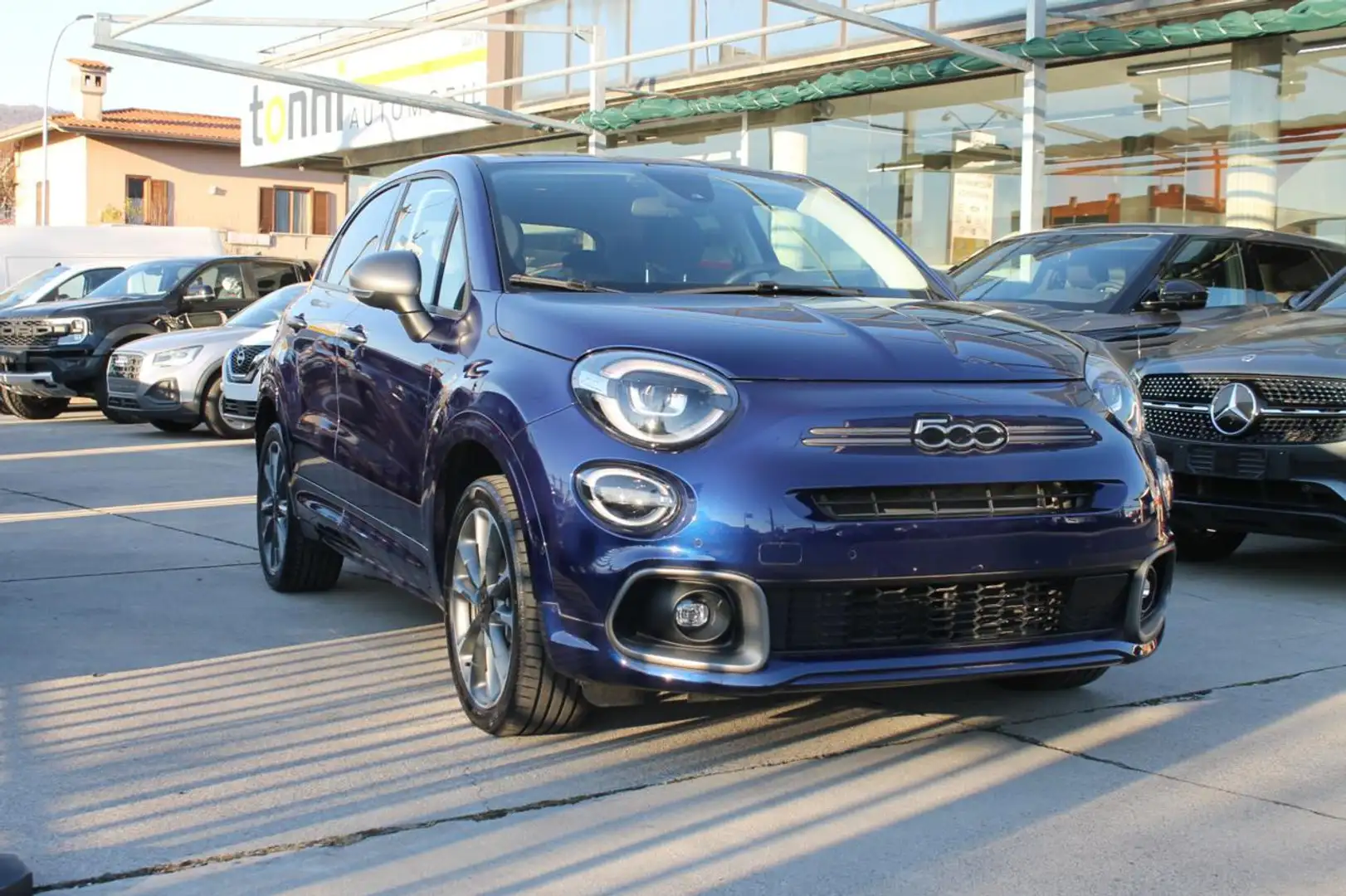 Fiat 500X 1.5 T4 Hybrid 130cv DCT Sport *Led*Navi* Bleu - 1