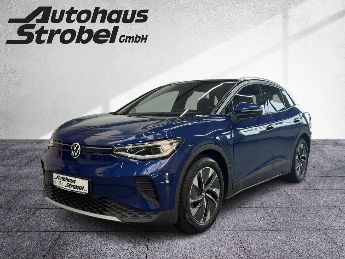 Volkswagen ID.4 Pure 55 kWh ab 1,49% Wärmep. AHK ACC Navi L Blau - 2