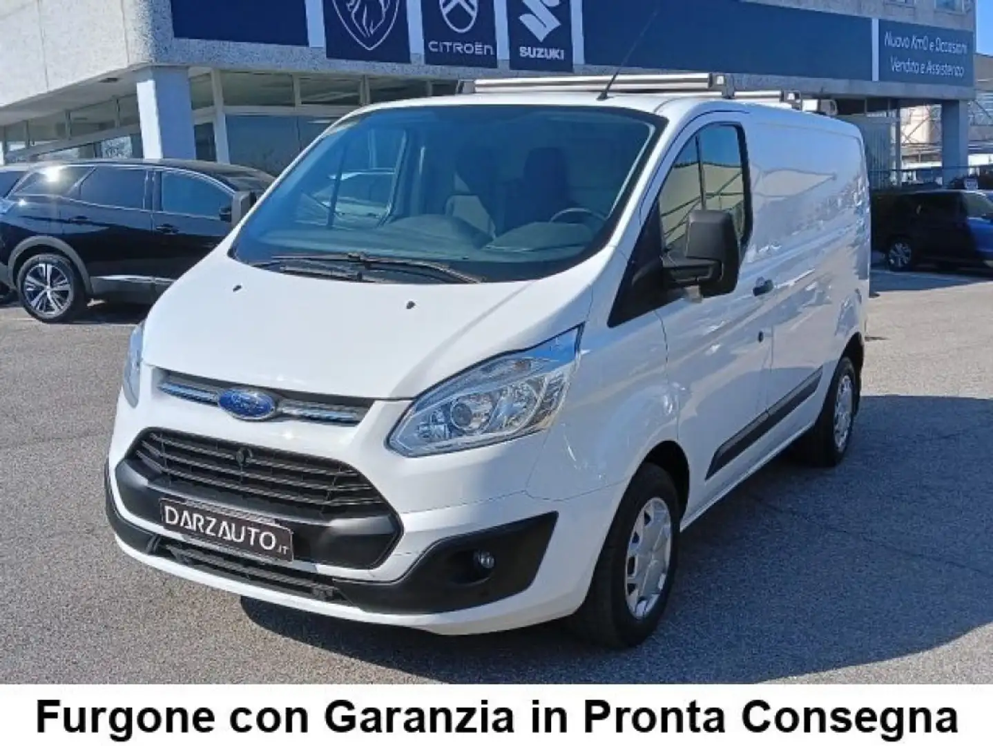 Ford Transit Custom 270 2.0 TDCi 130 PC Furgone Trend Blanc - 1