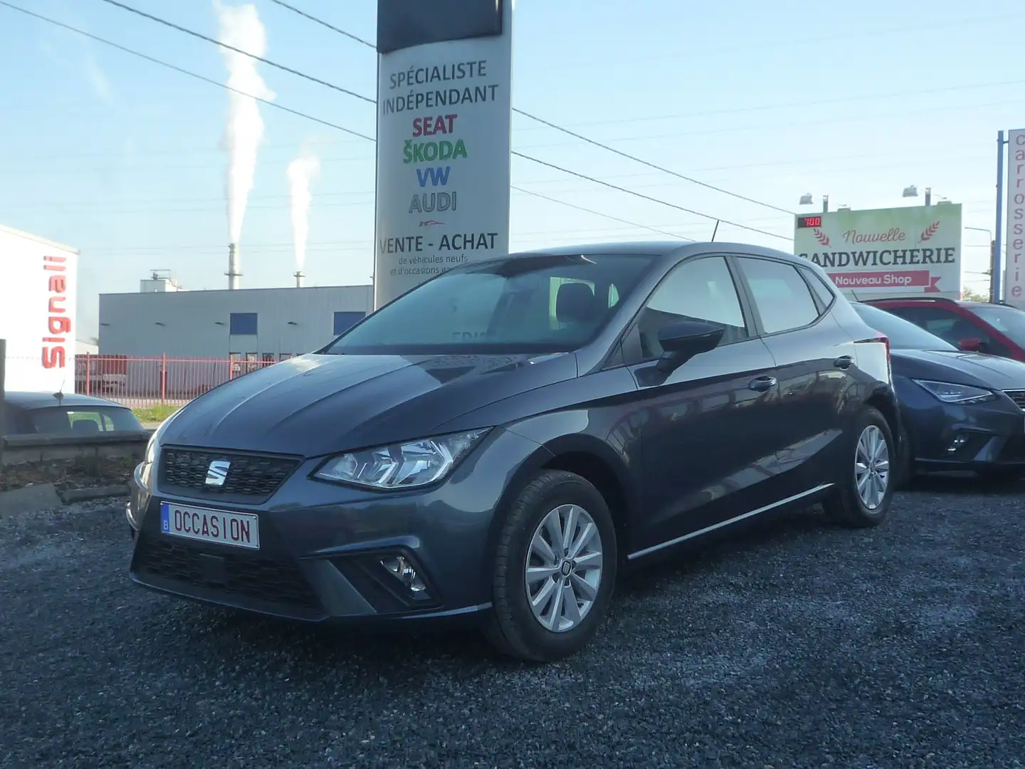 SEAT Ibiza 1.0 TSI Move DSG*CARPLAY*GPS*ASP AR*GARANTIE 1AN Gris - 2