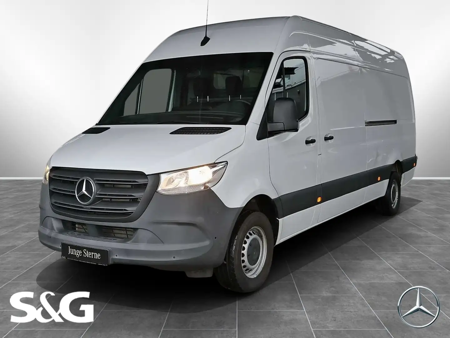 Mercedes-Benz Sprinter 317 CDI Kasten Hochdach Lang Holzfußbod Weiß - 1