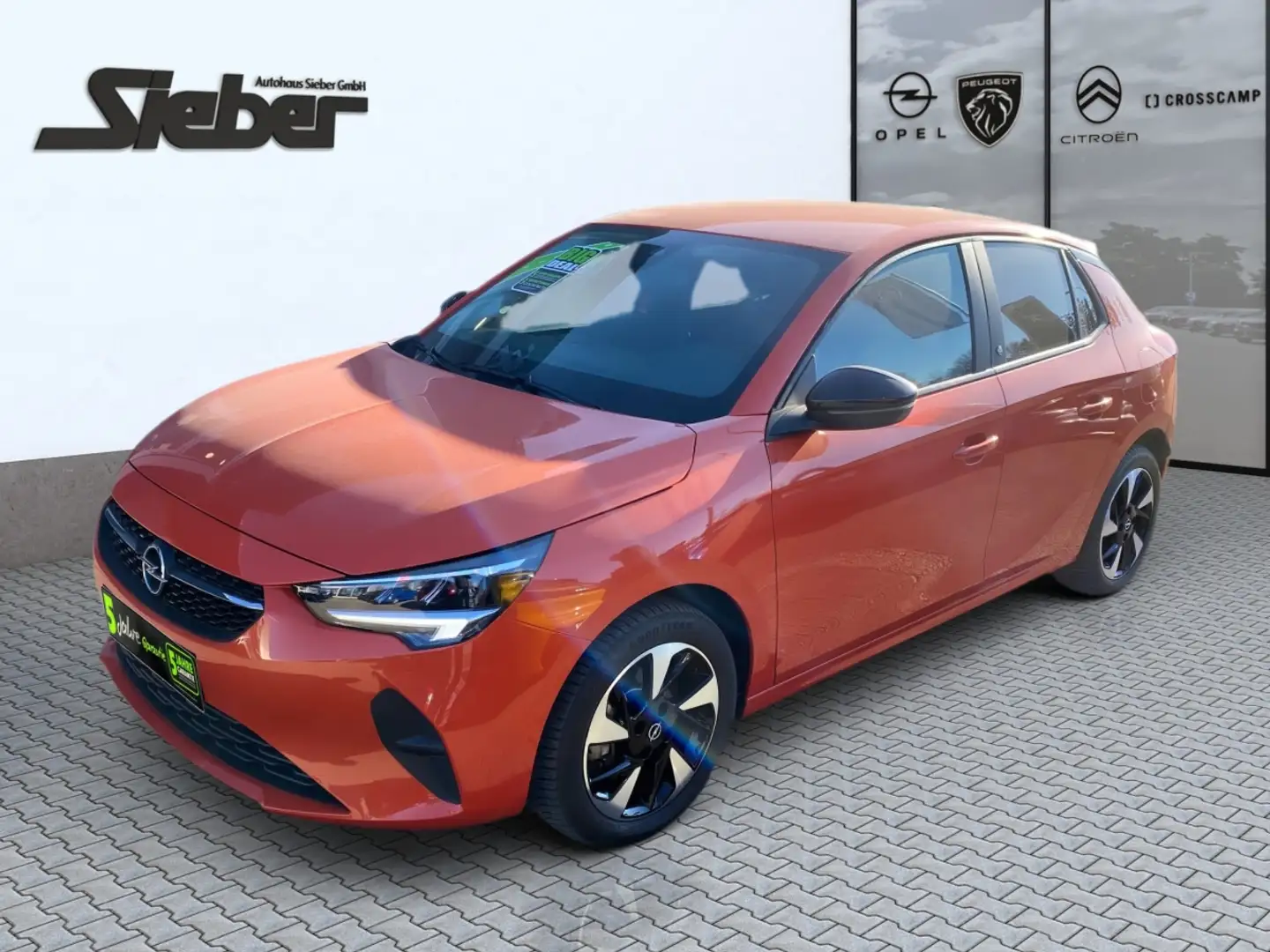 Opel Corsa-e F Edition LED Tempomat Sitzheizung Naranja - 2