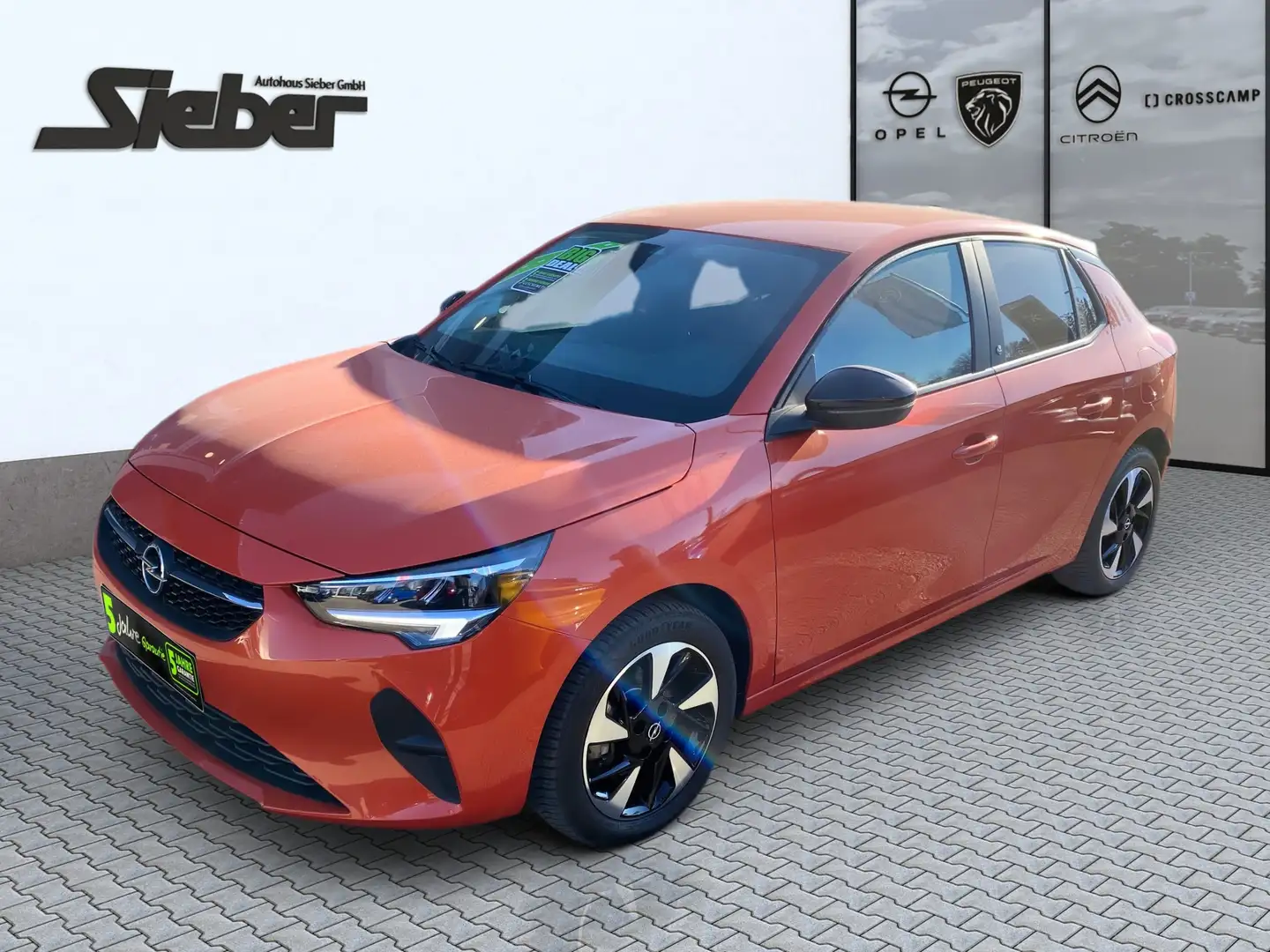 Opel Corsa-e F Edition LED Tempomat Sitzheizung Оранжевий - 2