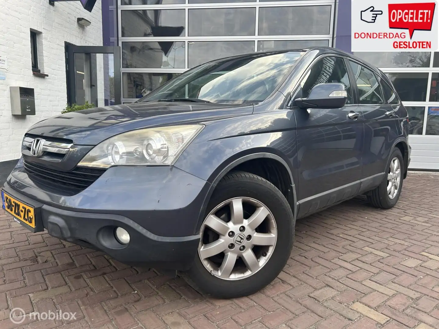 Honda CR-V 2.0i Comfort * 4 WD * TREKHAAK * AIRCO * LM VELG Grijs - 1