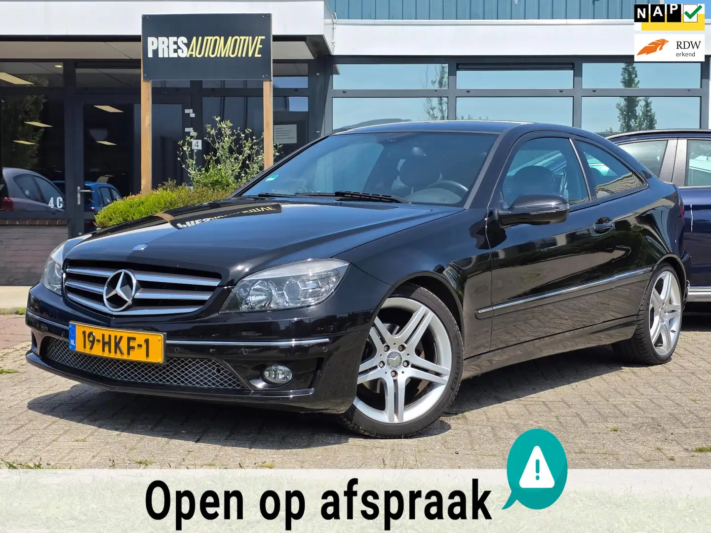 Mercedes-Benz CLC 180 K. Prestige | AUTOMAAT Zwart - 1