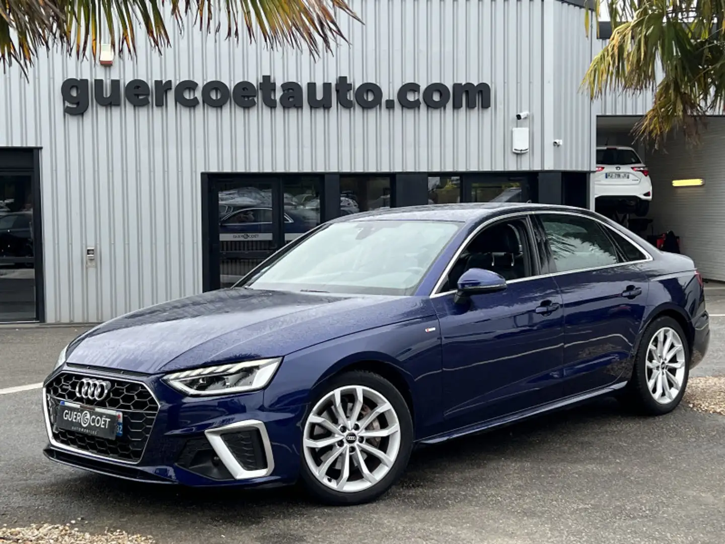 Audi A4 40 TFSI 204CH S LINE S TRONIC 7 Bleu - 2
