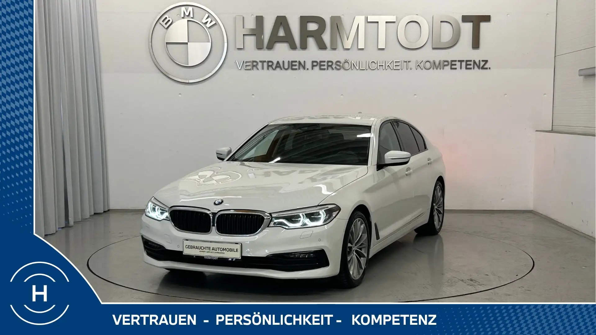BMW 540 d xDrive *ConnectedDrive Paket / LED / STHZG* Weiß - 1