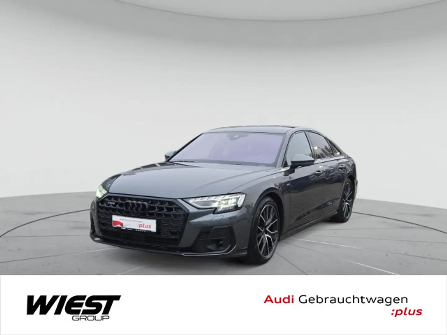 Audi A8 50 TDI S LINE/STHZG/VIRTUAL/DVD/360°/HUD/PANO Grau - 1