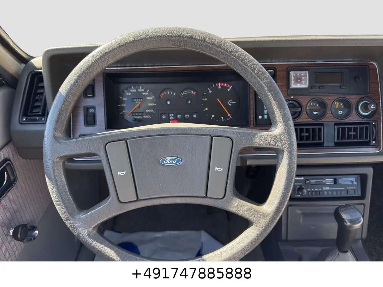 Ford Granada |H-Kennzeichen|Scheckheft|Klima|AHK, foto 11