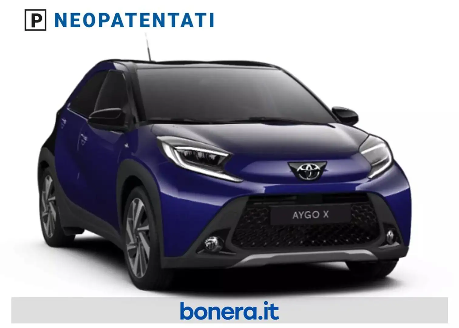 Toyota Aygo X 1.0 Lounge 72cv s-cvt Blu/Azzurro - 2
