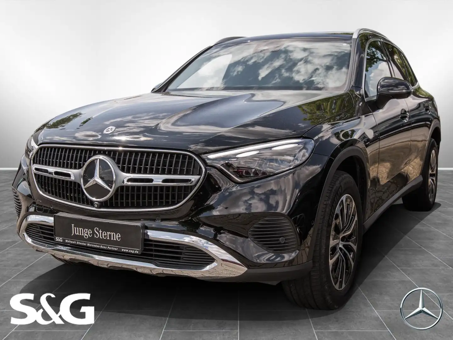 Mercedes-Benz GLC 220 d 4M AVANTGARDE MBUX+360°+DIG-LED+18 Чорний - 1