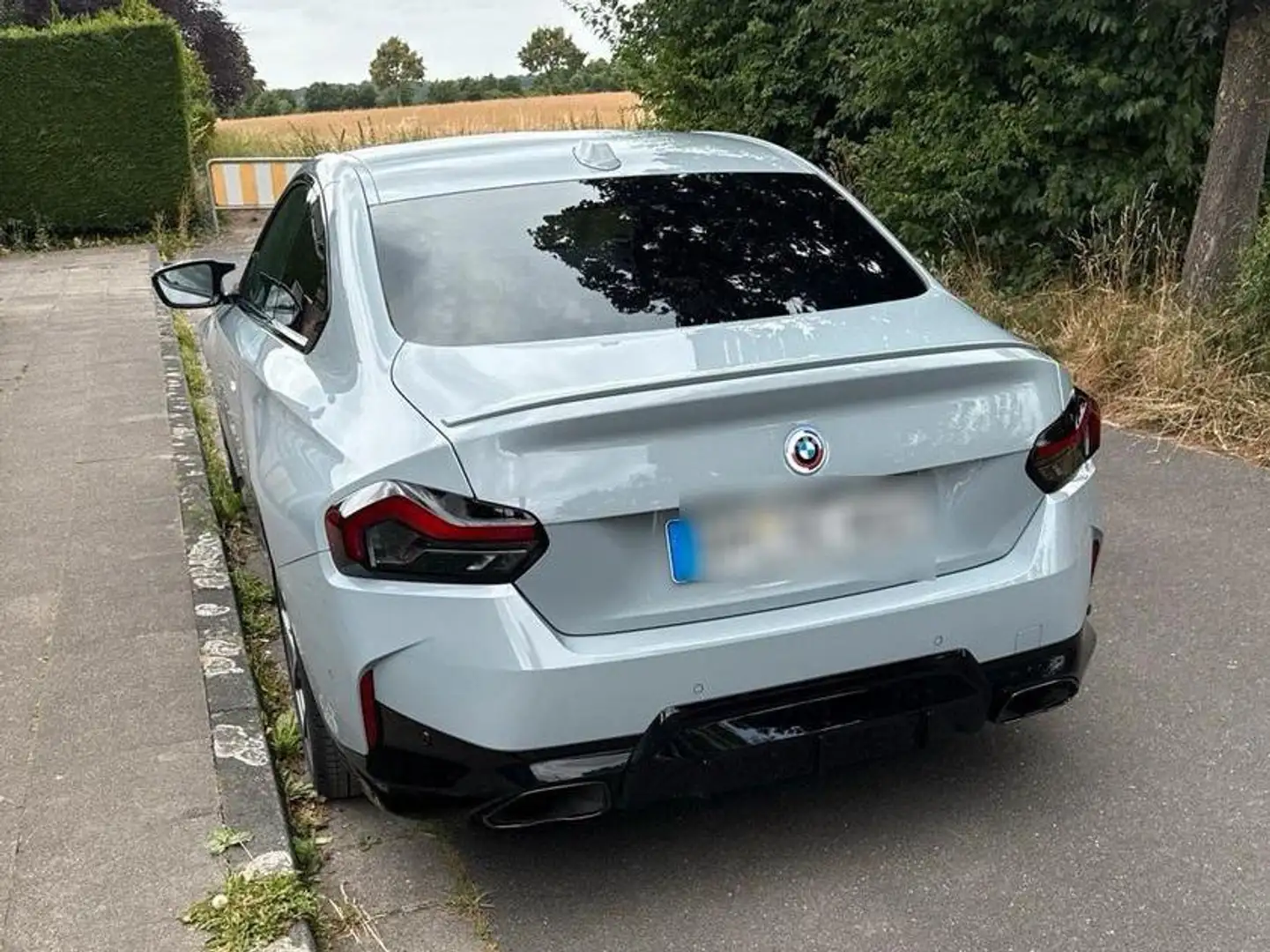 BMW 218 218i Coupe MSport PRO auto Grigio - 2