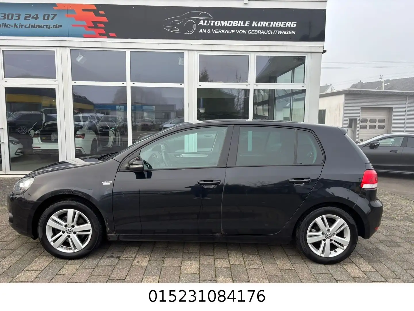 Volkswagen Golf VI Match+Teilleder+Klimaautom+PDC+2Hand Schwarz - 2