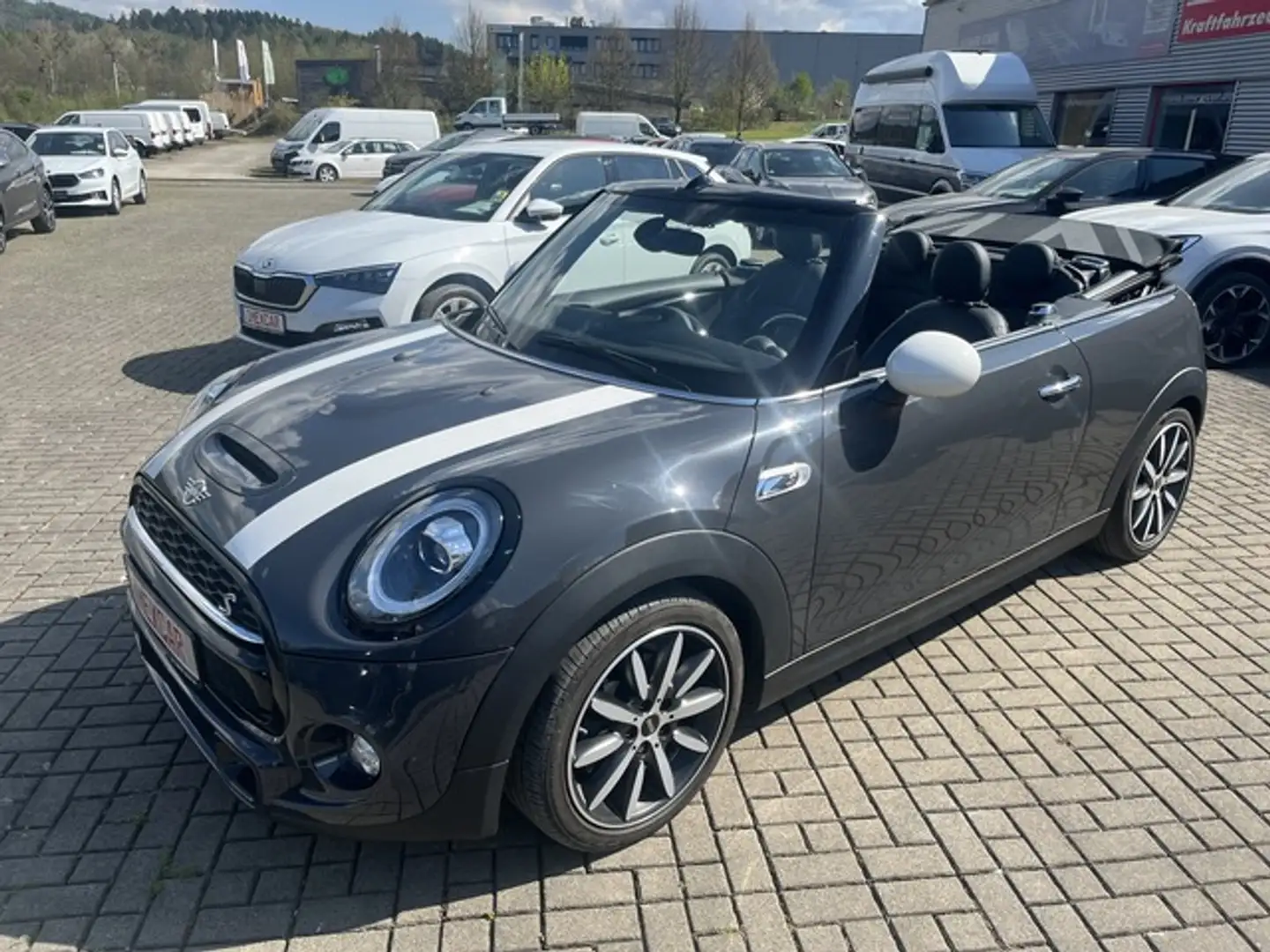 MINI Cooper S Cabrio Gris - 1