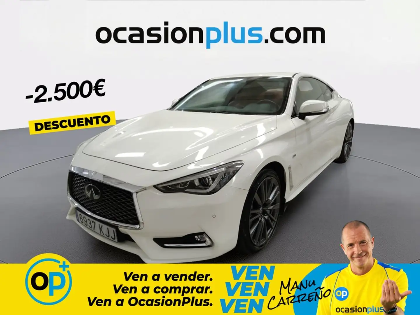 Infiniti Q60 Coupé 2.0 Sport Weiß - 1
