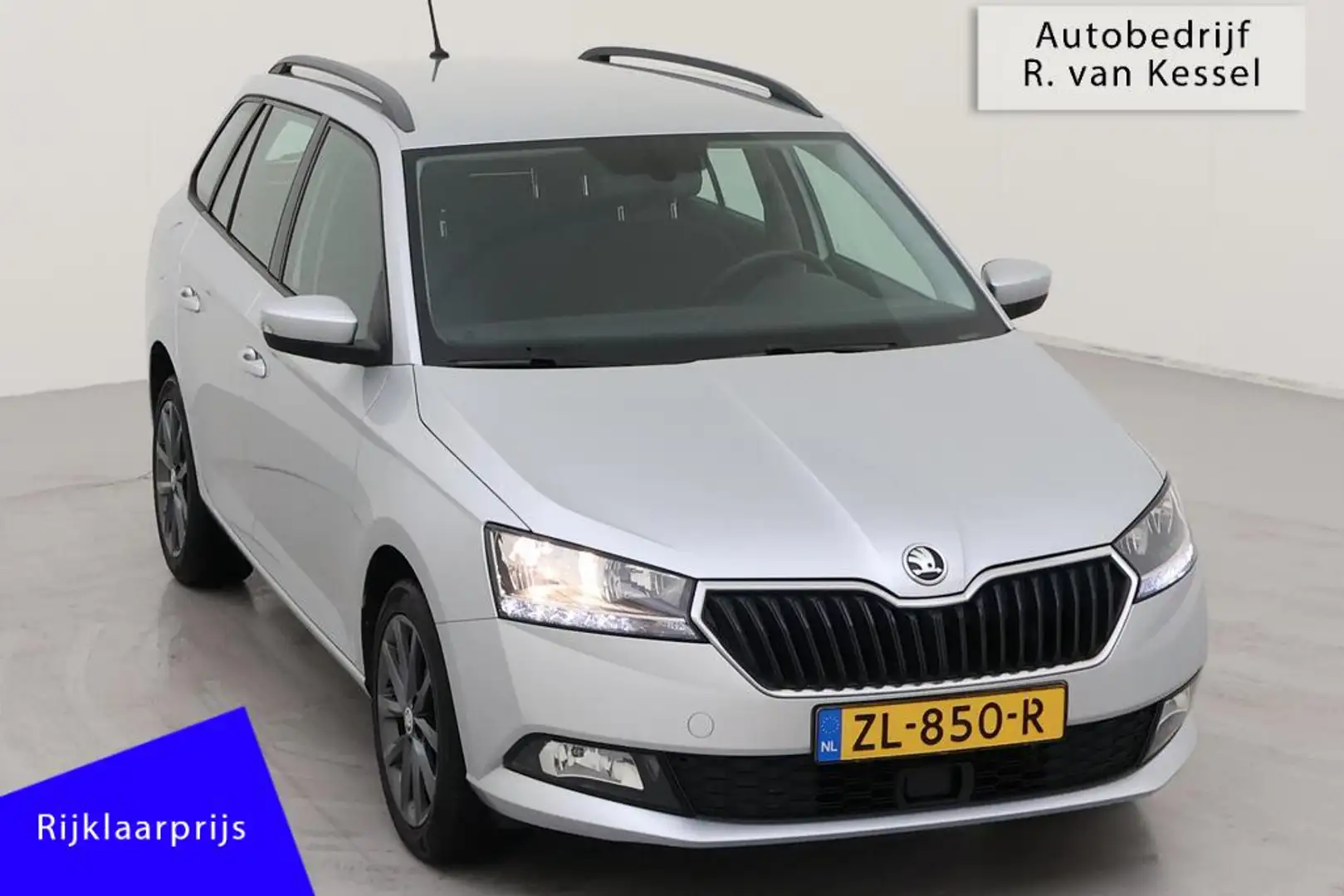 Skoda Fabia Combi 1.0 Business Edition I Dealer OH I NL-auto Grijs - 2