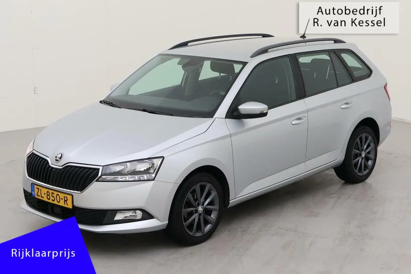 Skoda Fabia Combi 1.0 Business Edition I Dealer OH I NL-auto Grijs - 1