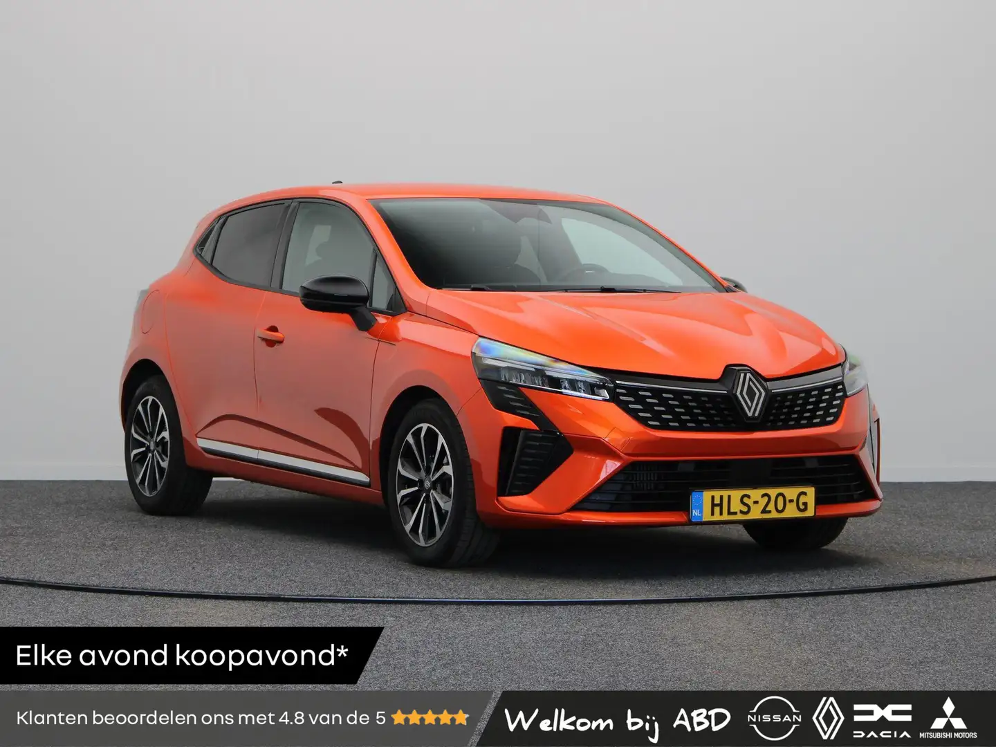 Renault Clio TCe 90pk GPF techno | Stoel- en stuurwielverwarmin Orange - 1