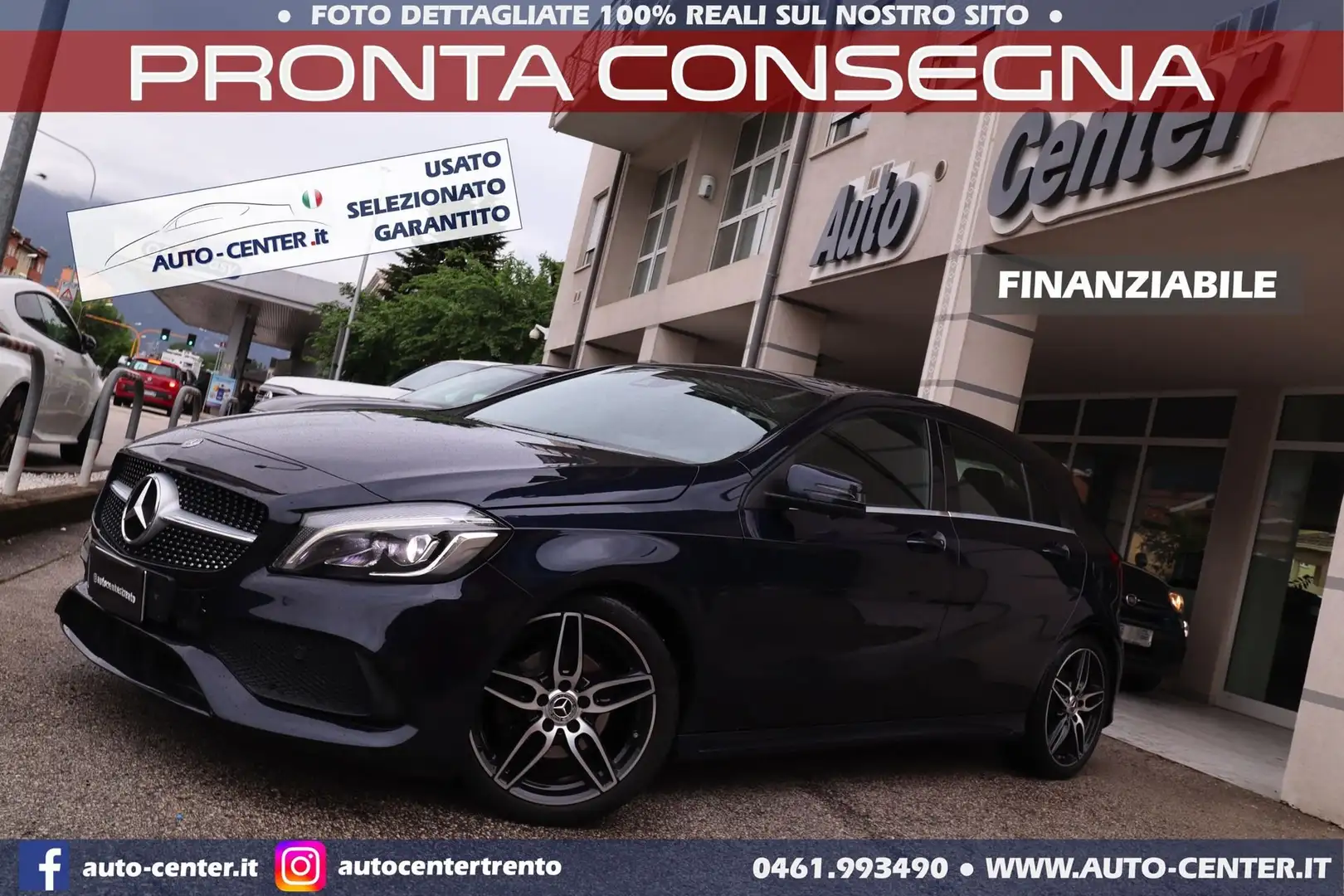 Mercedes-Benz A 180 A 180 Premium AMG Edition 1.6 122CV Blu/Azzurro - 1