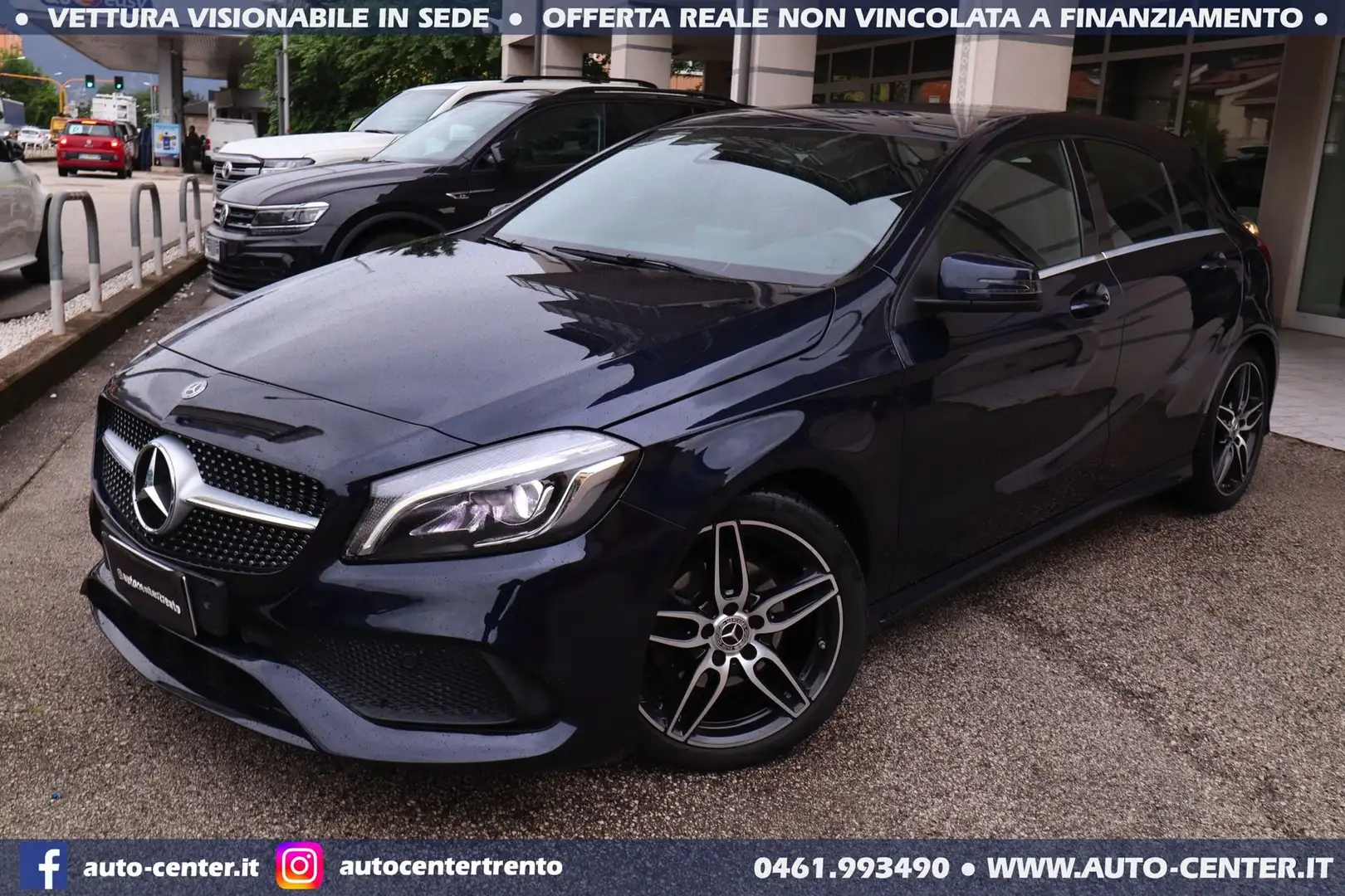 Mercedes-Benz A 180 A 180 Premium AMG Edition 1.6 122CV Blu/Azzurro - 2