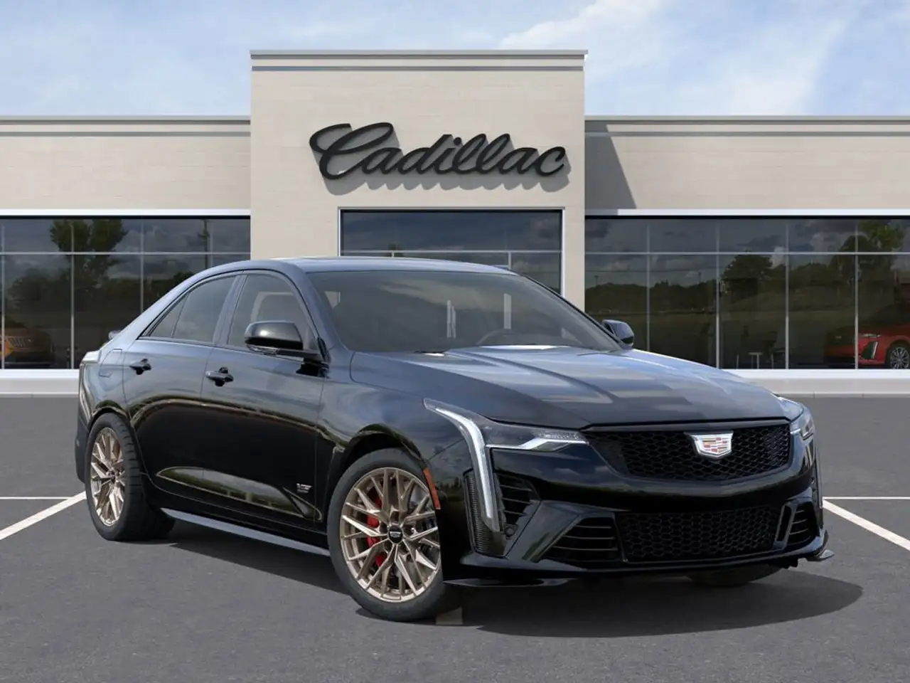 Cadillac CT4-V снимка Cadillac CT4-V
