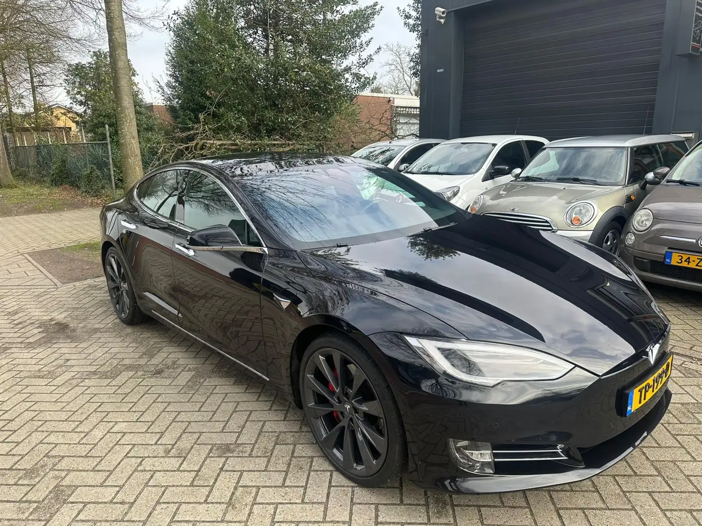 Tesla Model S 100D Performance Zwart - 2