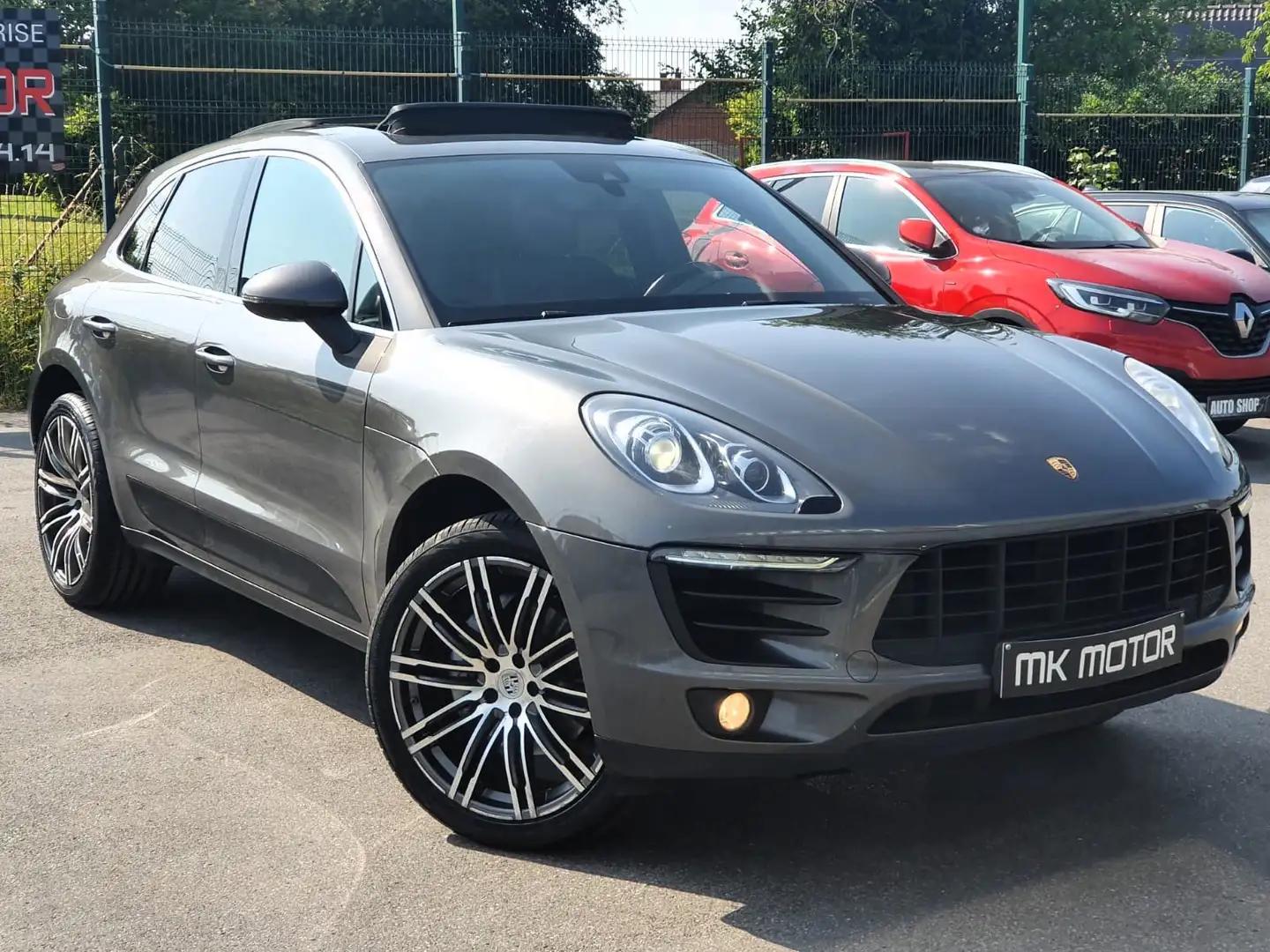 Porsche Macan 🟢3.0 DIESEL 258CV  - TOIT OUVRANT - GPS -CRUISE Gris - 1