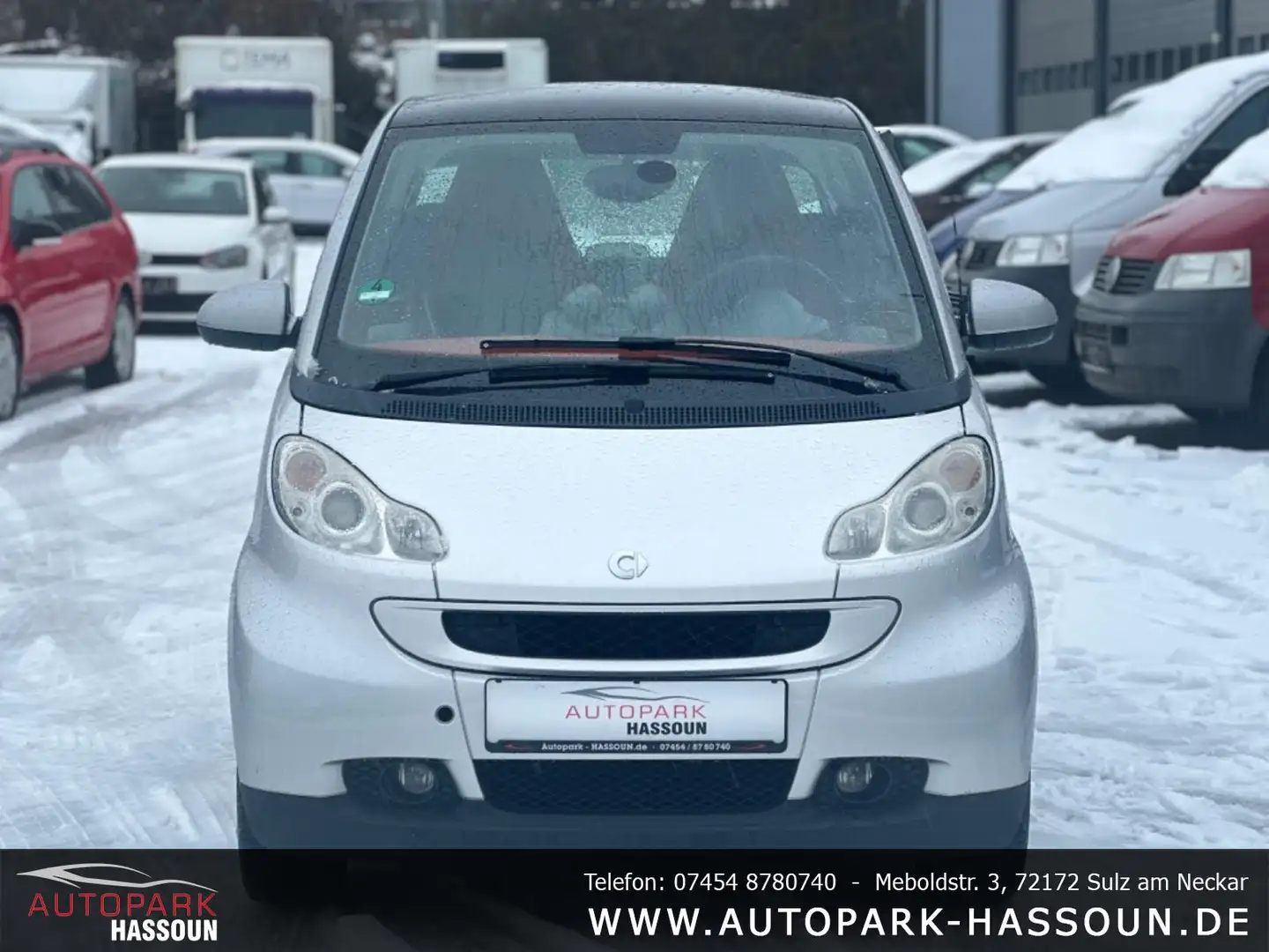 smart forTwo coupe passion TÜV 01/27 Garantie Pano Klima PDC Silber - 2