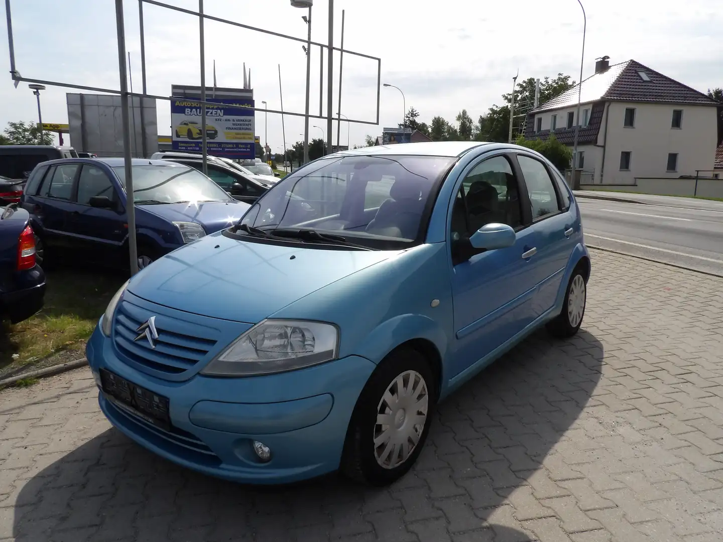 Citroen C3 1.4 16V Automatik Klima Tempomat HU AU Neu Blau - 1