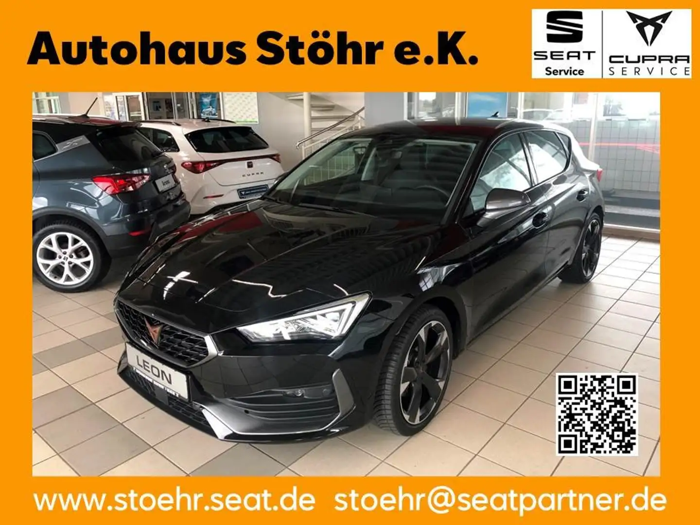 CUPRA Leon 1.5TSI Automatik DSG Schwarz - 1