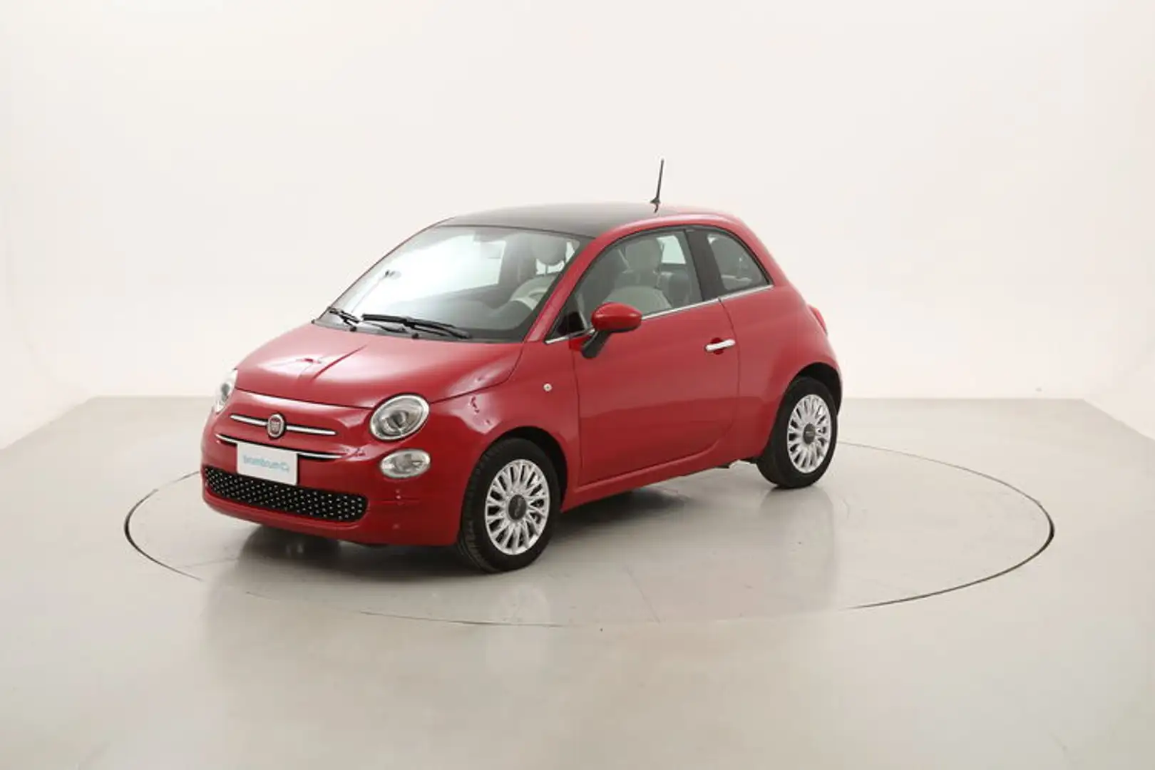Fiat 500 Lounge 1.2 Benzina 69CV Rosso - 1