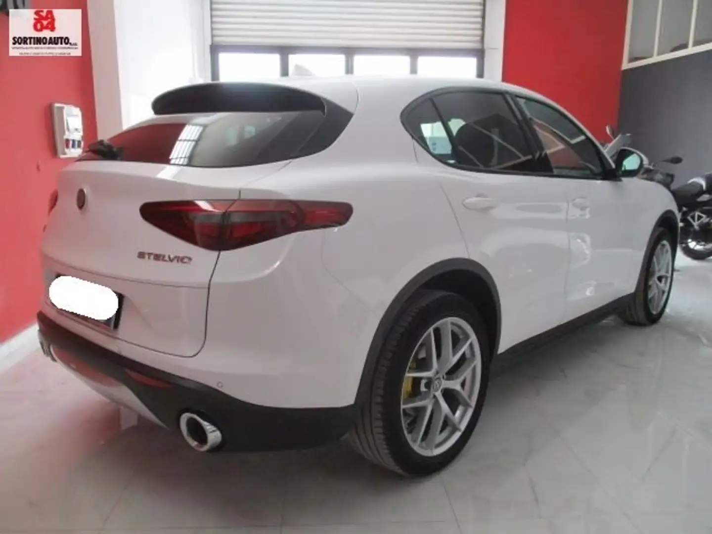 Alfa Romeo Stelvio 2.2 T.diesel Executive Q4 190cv AT8-2018 STRAFULL Bianco - 2
