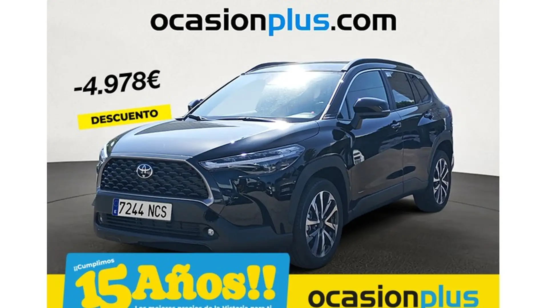 Toyota Corolla Cross Hybrid 1.8 Style Zwart - 1