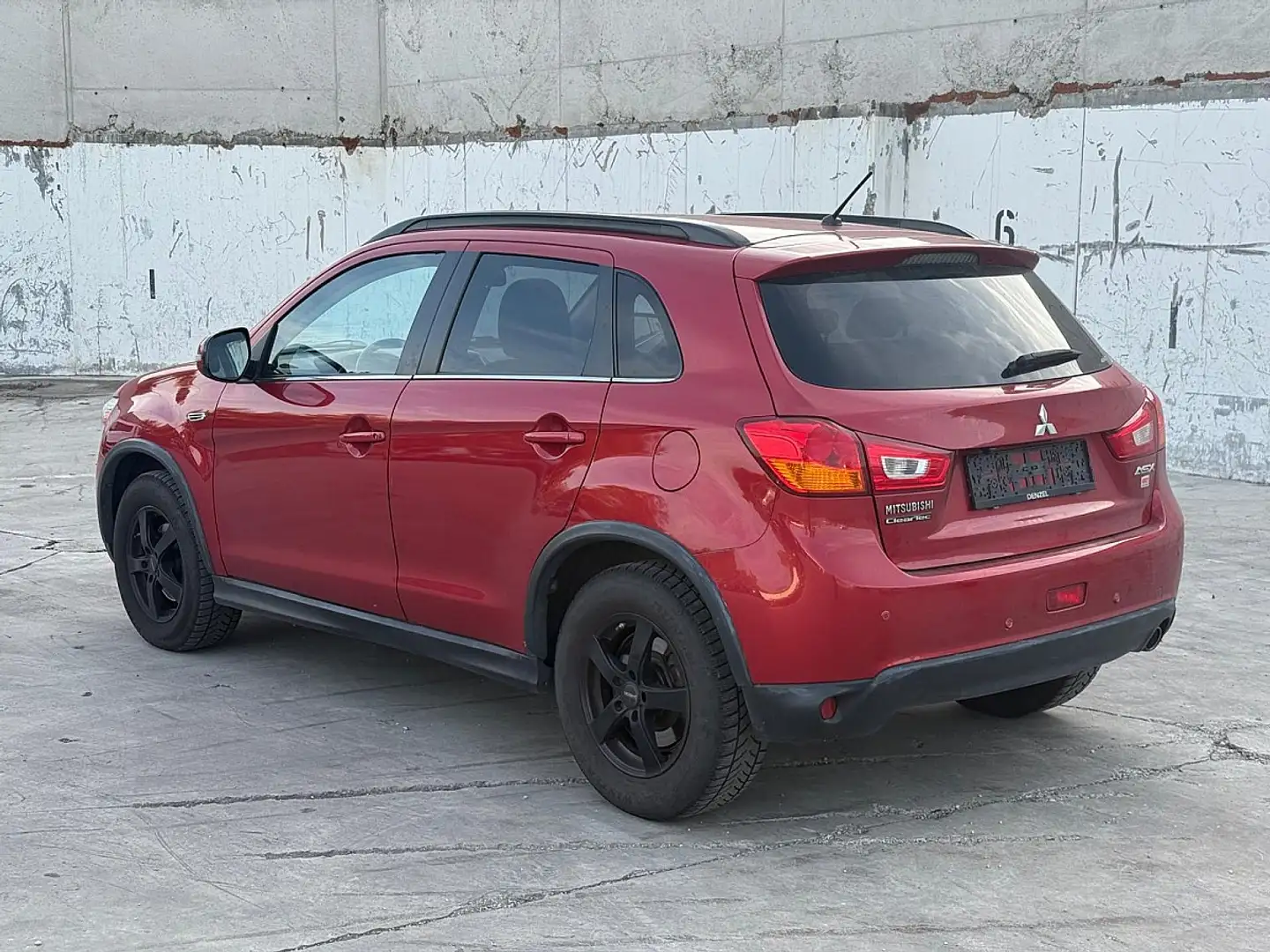 Mitsubishi ASX 1,6 DI-D LP Instyle | VOLL FAHRBEREIT | TOP AUS... Rojo - 2