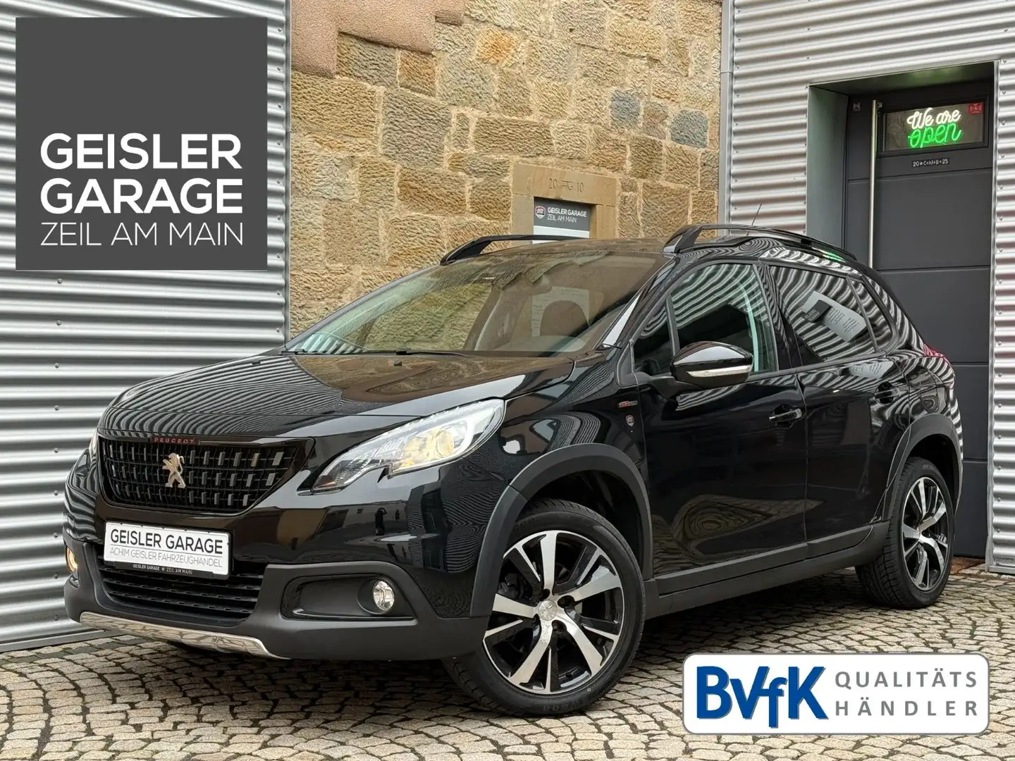 Peugeot 2008 GT-Line 110 Kom-Paket Cam LED-DachHi 1.Hand Noir - 1