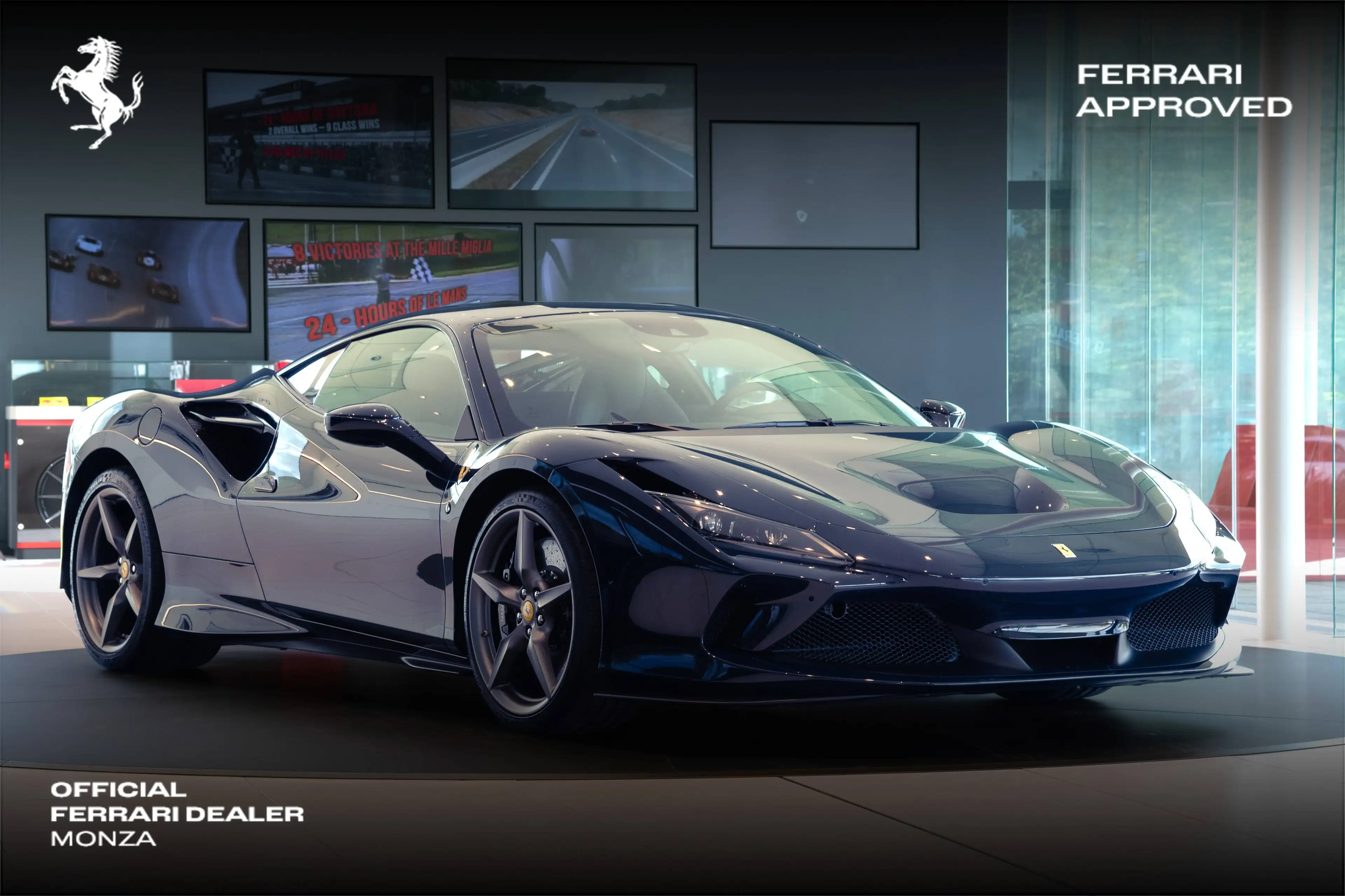Ferrari F8 Tributo Blu Pozzi | 1 Owner | Full Electric Seats