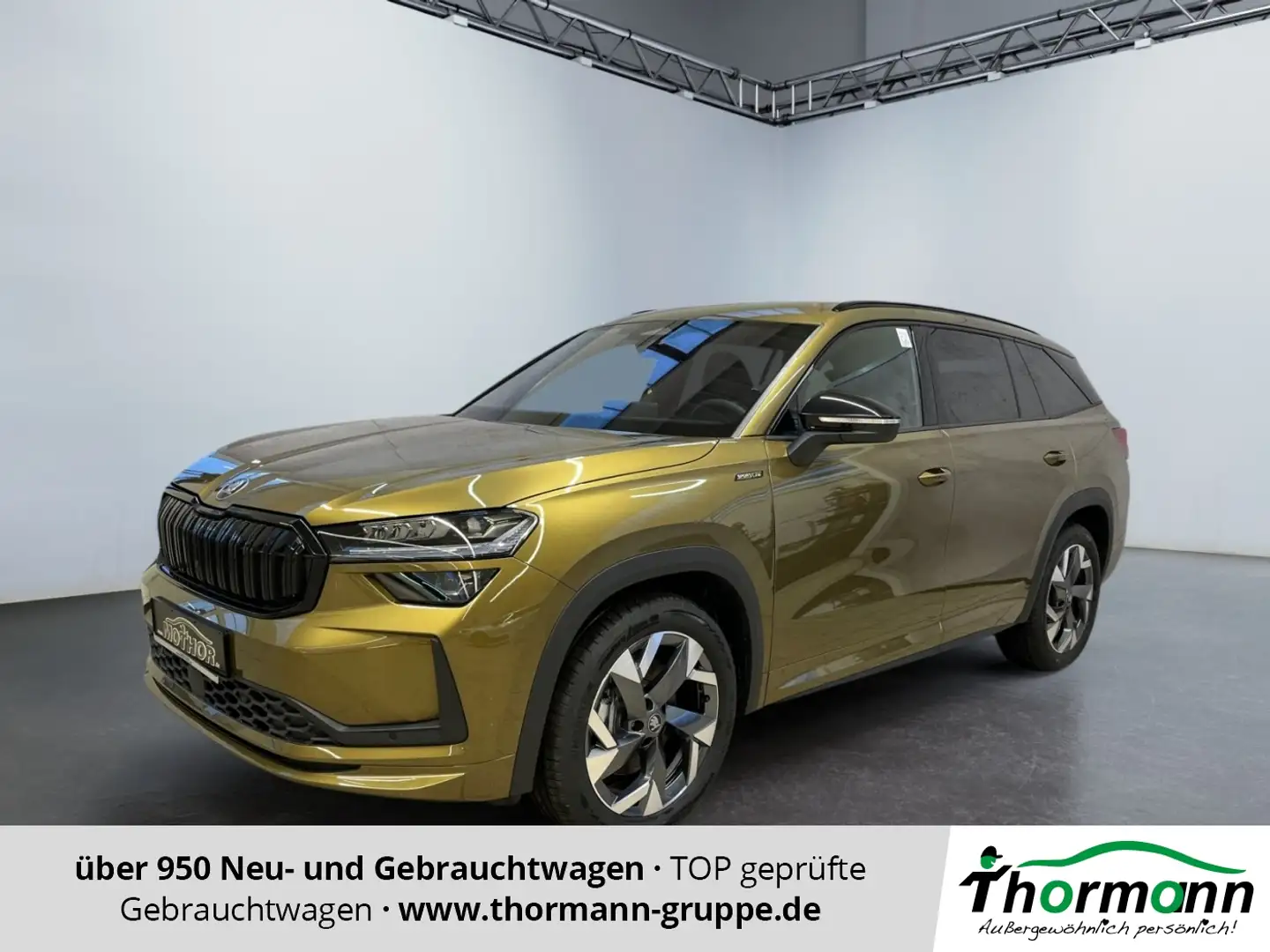 Skoda Kodiaq Sportline 1.5 TSI mHEV DSG MATRIX LED Auriu - 1