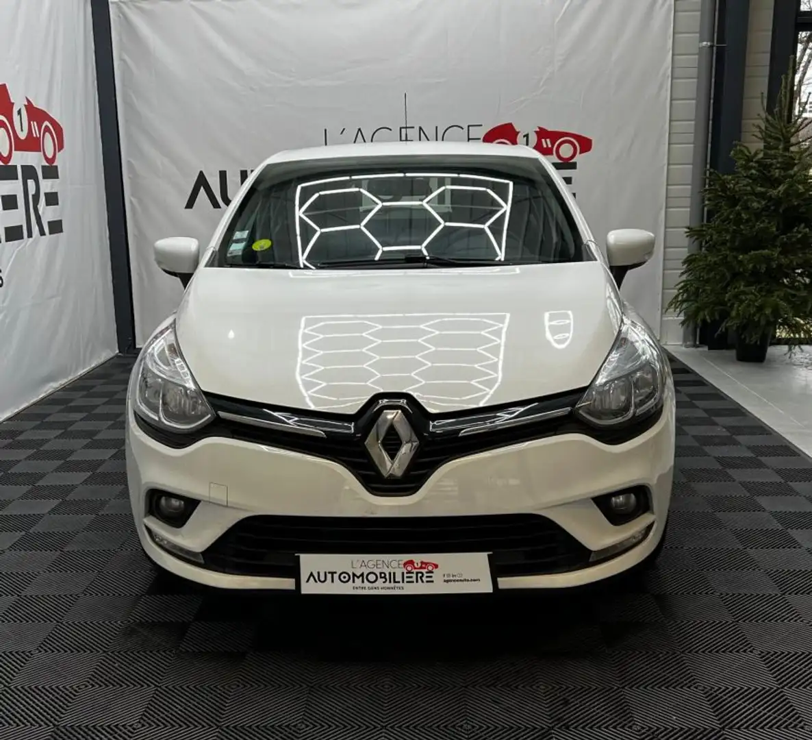 Renault Clio Société 1.5 dCi 90ch energy Air MédiaNav E6C Blanc - 2