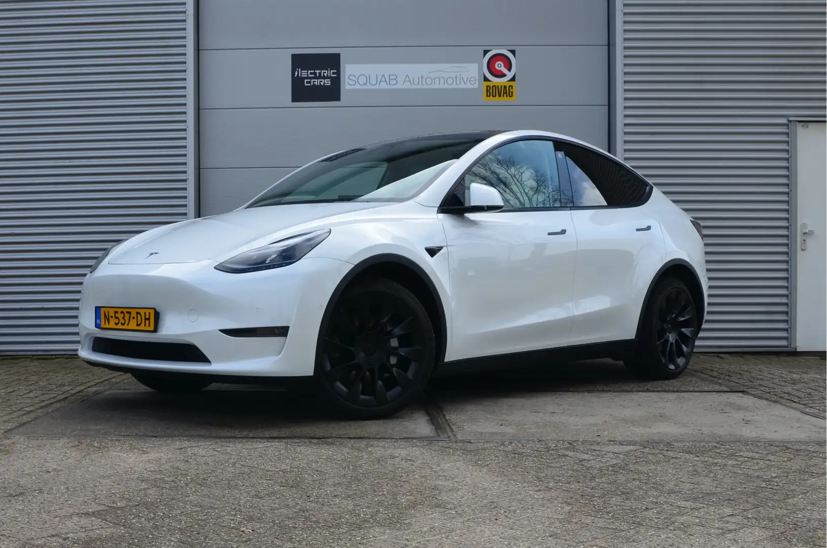 Tesla Model Y Long Range AWD 75 kWh Enhanced AutoPilot (twv 3.80 Wit - 1