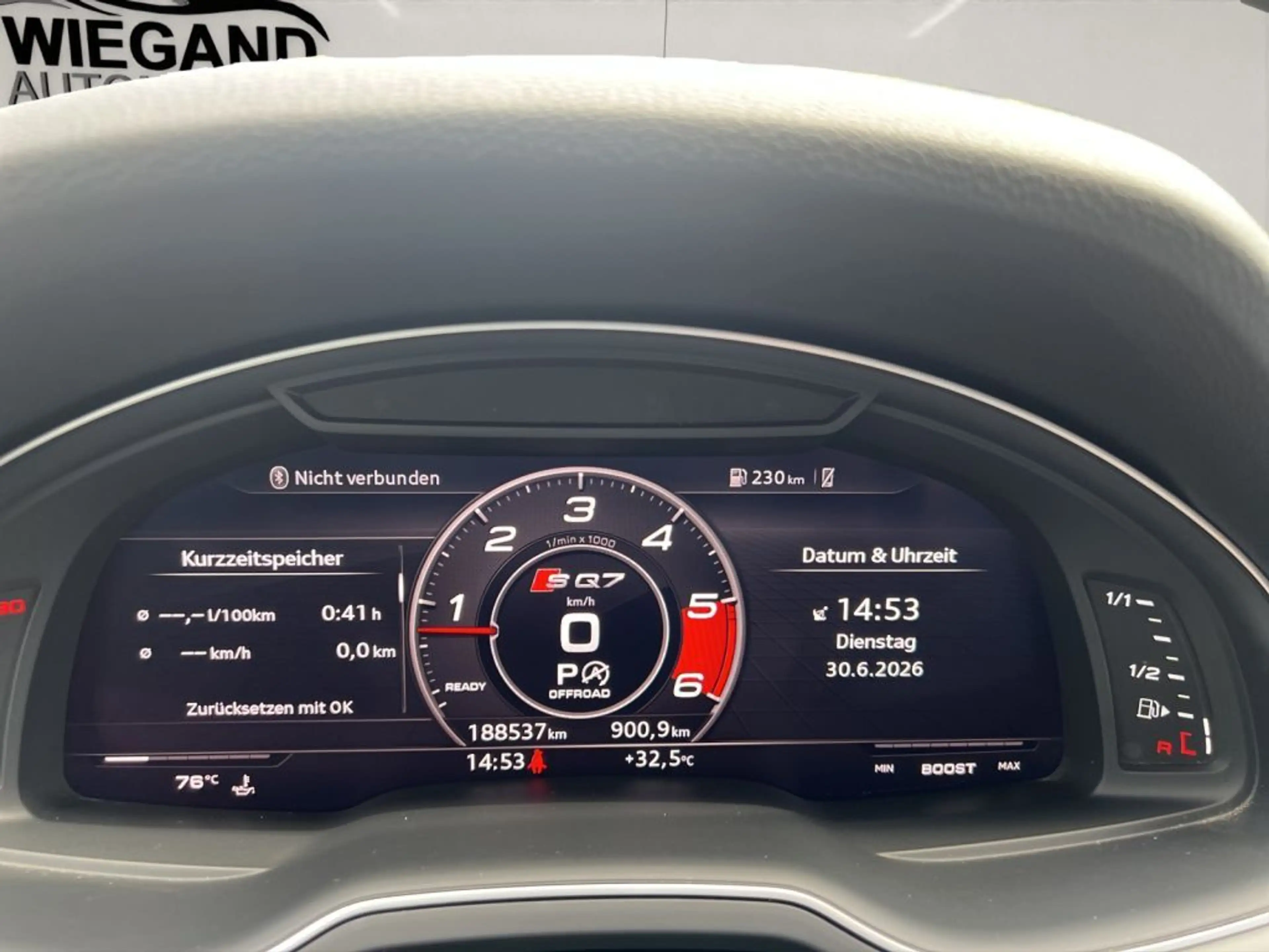 Audi SQ7 4.0 TDI quattro tiptronic +HUD+NAVI+StHZ+ — photo 13
