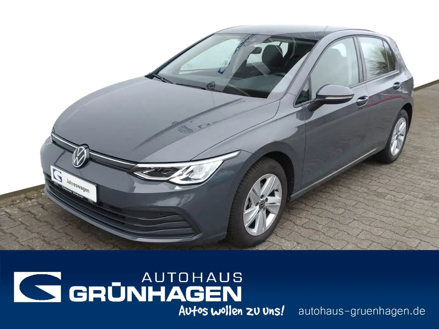 Volkswagen Golf Golf VIII 96KW Life 1,5 TSI LED NAVI Digitales C Gris - 1