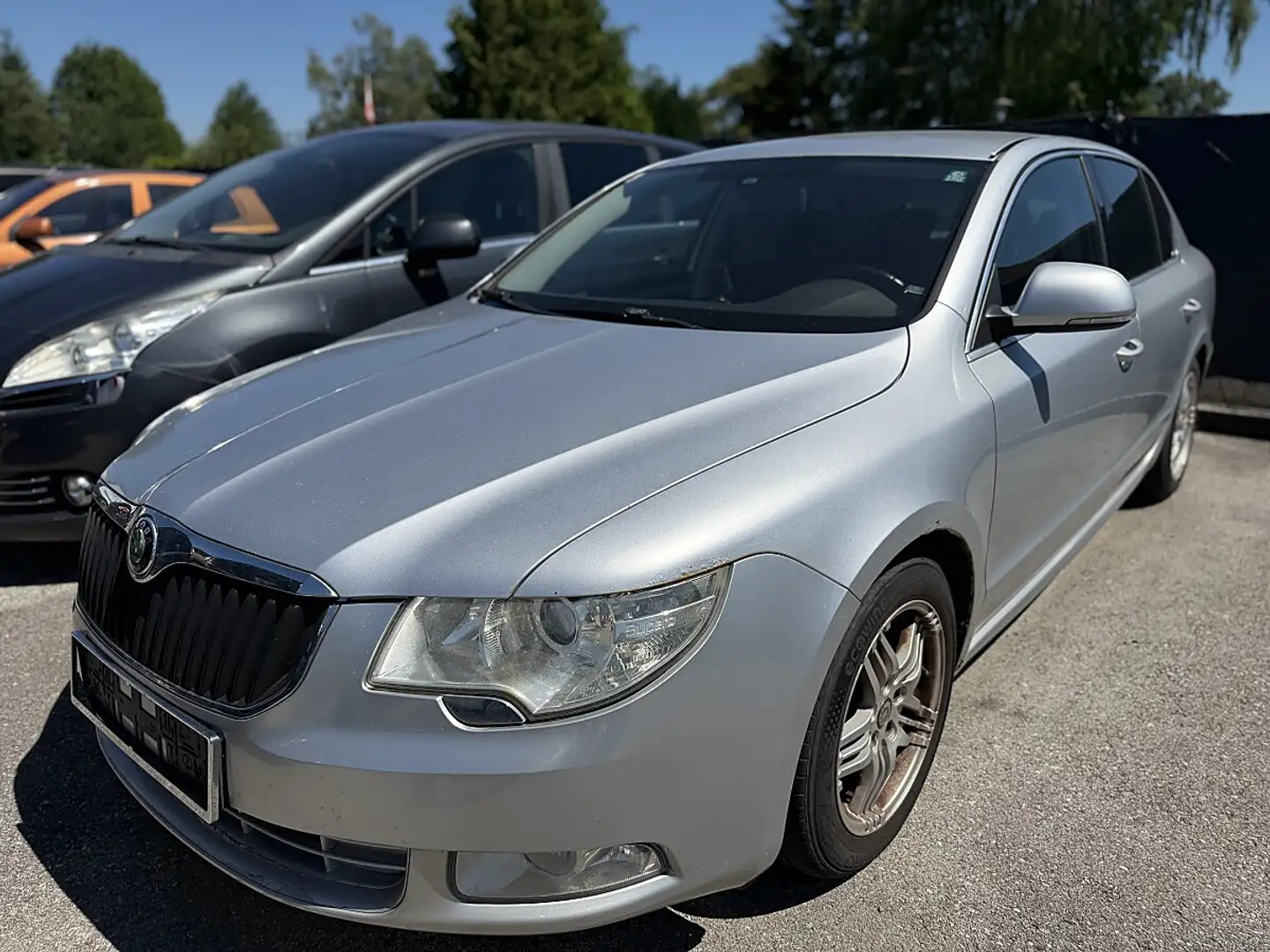 Skoda Superb 1.9 Tdi Silber - 2
