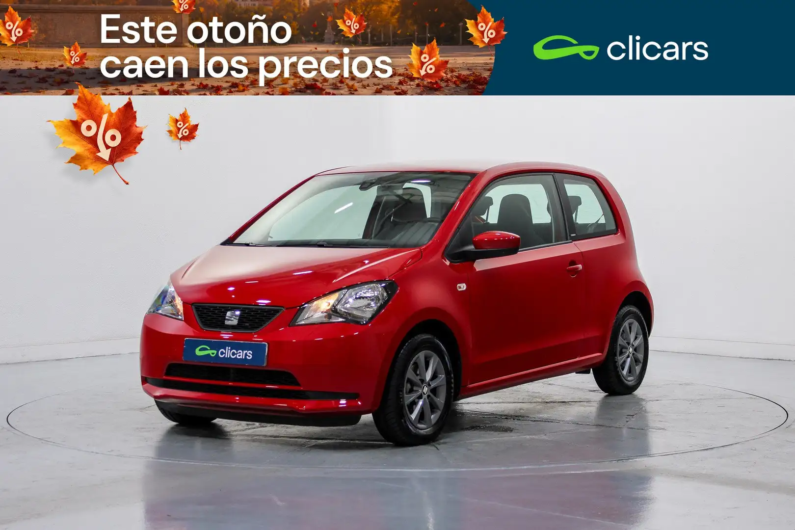 SEAT Mii 1.0 Style Aut. 75 Rojo - 1