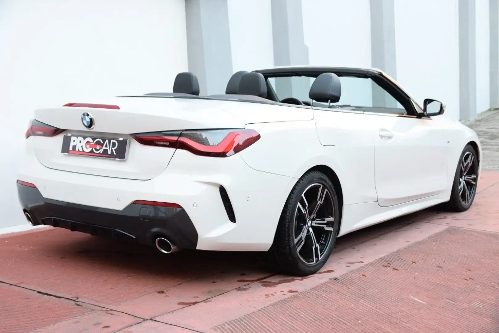 BMW 420 d 48V Cabrio Msport (PREZZO REALE) Bianco - 2