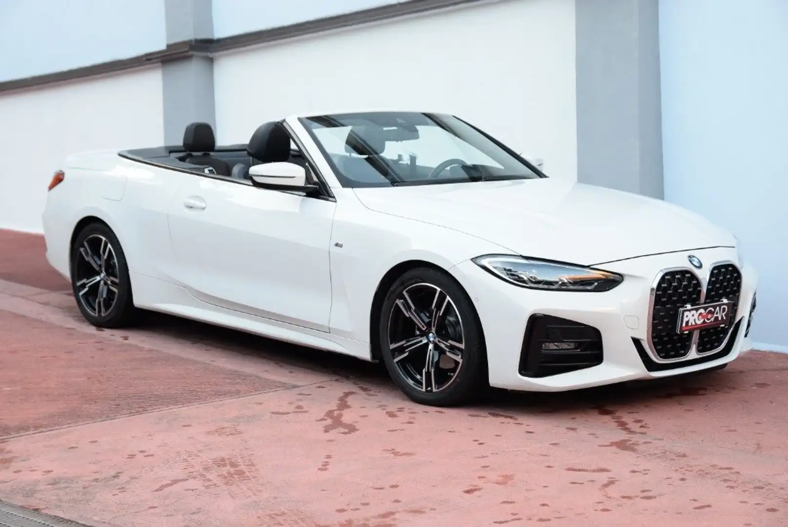 BMW 420 d 48V Cabrio Msport (PREZZO REALE) Bianco - 1