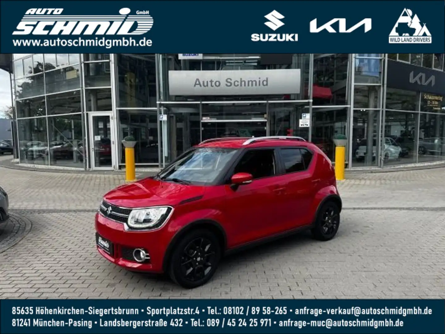 Suzuki Ignis IGNIS 1.2 DUALJET 5-GANG COMFORT+ NAVIGATION Rouge - 1