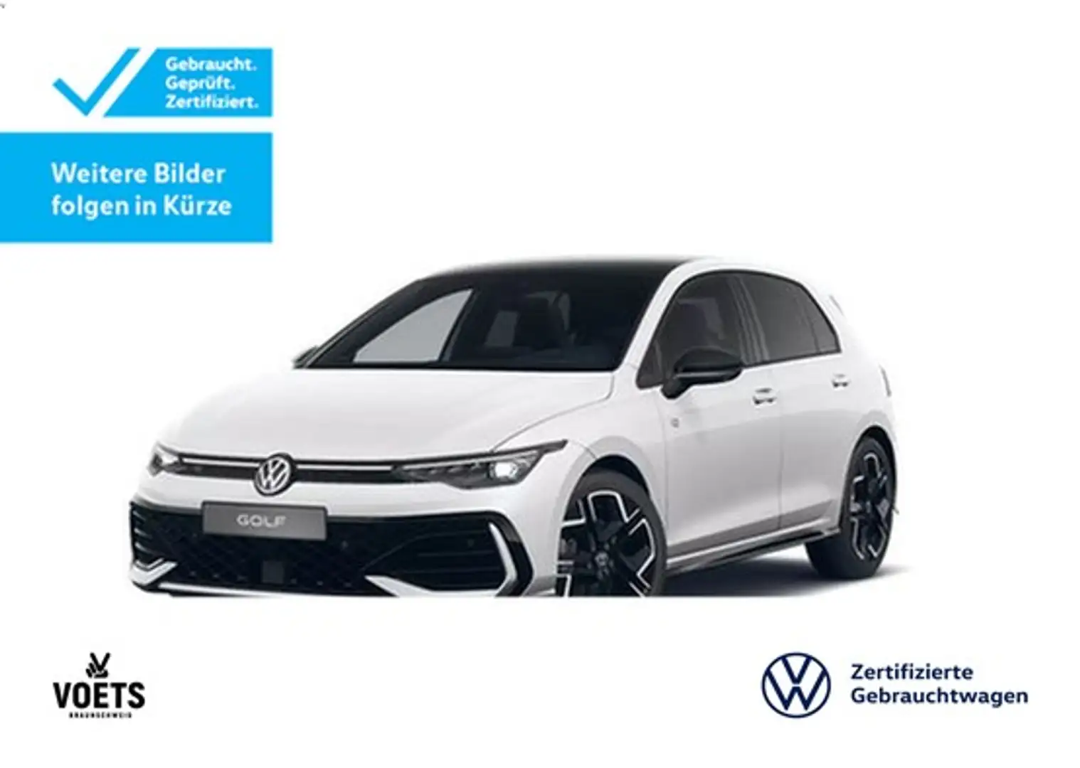Volkswagen Golf VIII R-Line 1.5 eTSI DSG PANO+MATRIX-LED+HuD Weiß - 1
