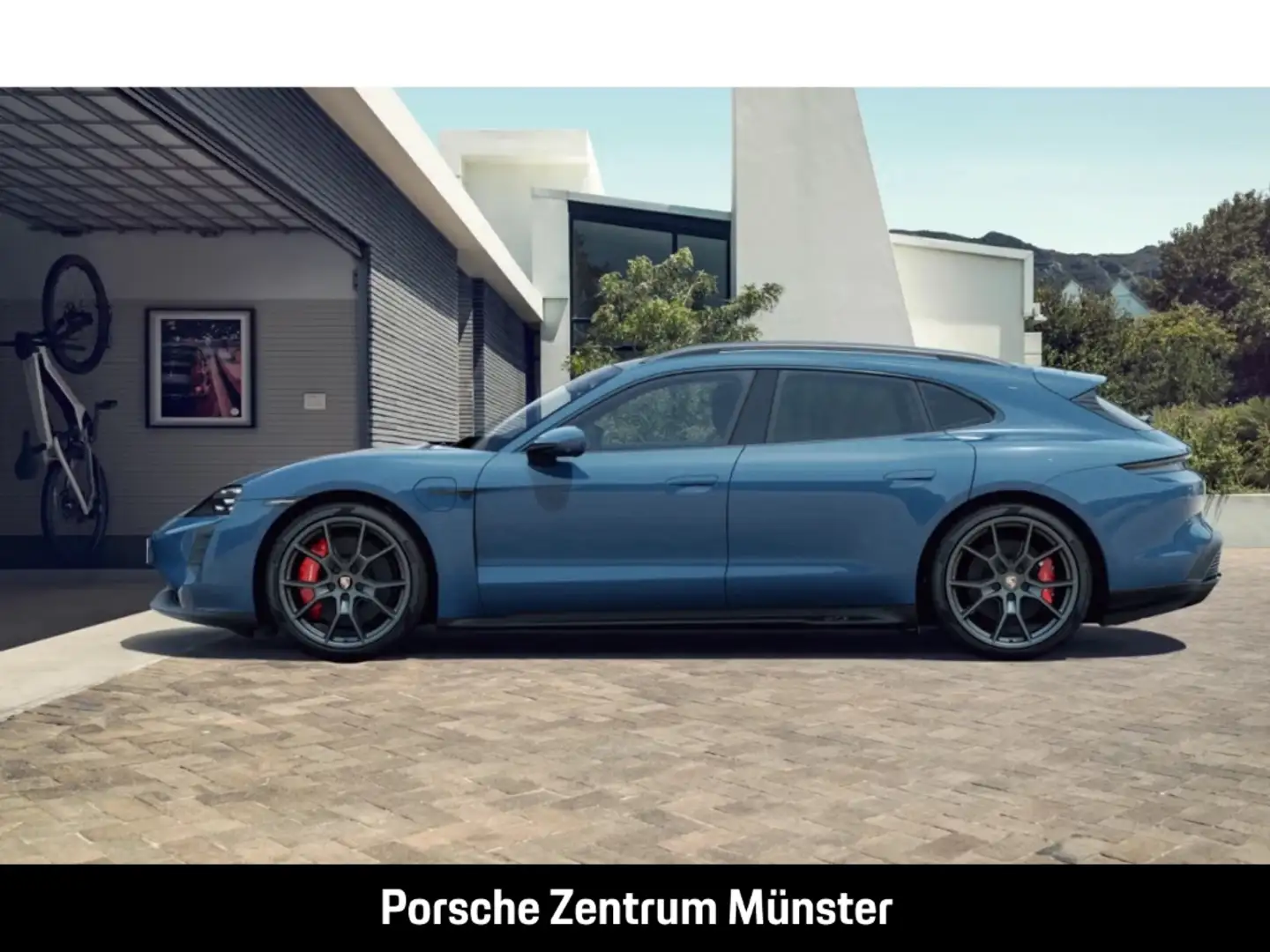 Porsche Taycan GTS Sport Turismo Neptunblau Panoramadach Blau - 2